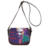 Colorful Joker Why So Serious Print Saddle Bag