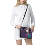 Colorful Joker Why So Serious Print Shoulder Handbag