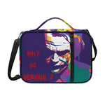 Colorful Joker Why So Serious Print Shoulder Strap Bible Bag
