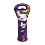 Colorful Joker Why So Serious Print Single Neoprene Wine Tote