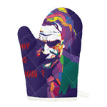 Colorful Joker Why So Serious Print Single Oven Mitt