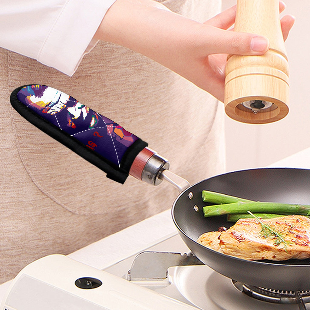 Colorful Joker Why So Serious Print Skillet Handle Cover