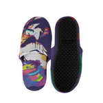 Colorful Joker Why So Serious Print Slippers