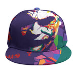 Colorful Joker Why So Serious Print Snapback Cap