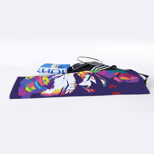 Colorful Joker Why So Serious Print Sports Towel