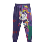 Colorful Joker Why So Serious Print Sweatpants
