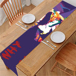 Colorful Joker Why So Serious Print Table Runner