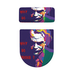 Colorful Joker Why So Serious Print Toilet Lid And Tank Cover Set