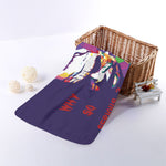 Colorful Joker Why So Serious Print Towel