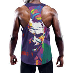 Colorful Joker Why So Serious Print Training Tank Top