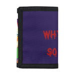 Colorful Joker Why So Serious Print Trifold Wallet