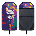 Colorful Joker Why So Serious Print Waterproof Car Seat Cover