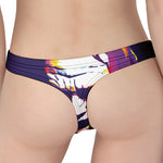 Colorful Joker Why So Serious Print Women's Thong