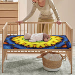 Colorful Kaleidoscope Print Baby Crib Sheet
