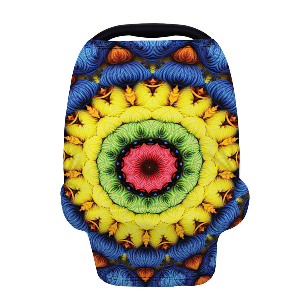 Colorful Kaleidoscope Print Baby Seat Cover