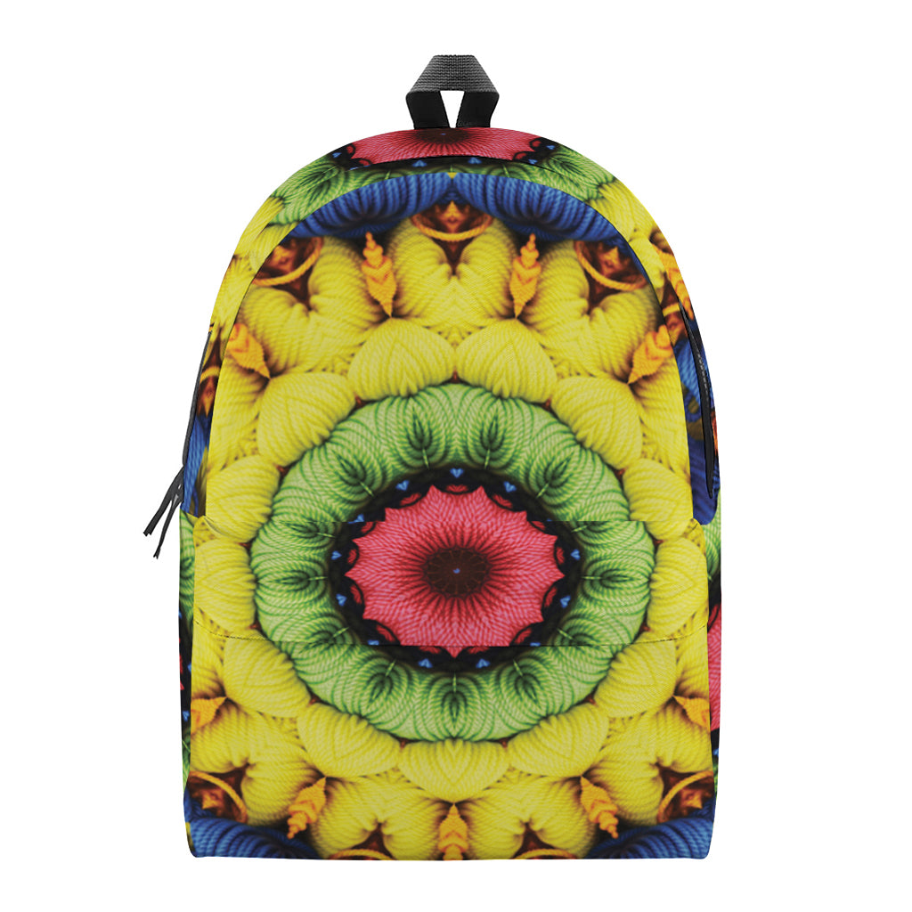 Colorful Kaleidoscope Print Backpack
