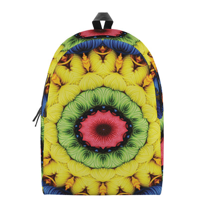 Colorful Kaleidoscope Print Backpack