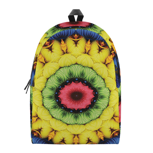 Colorful Kaleidoscope Print Backpack