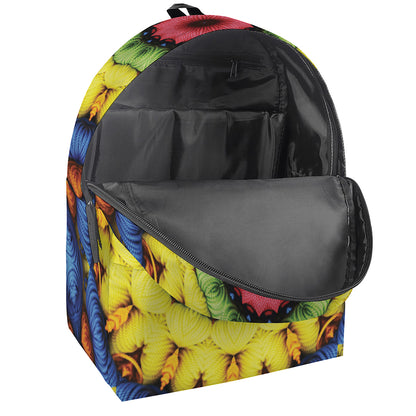 Colorful Kaleidoscope Print Backpack