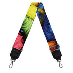 Colorful Kaleidoscope Print Bag Strap