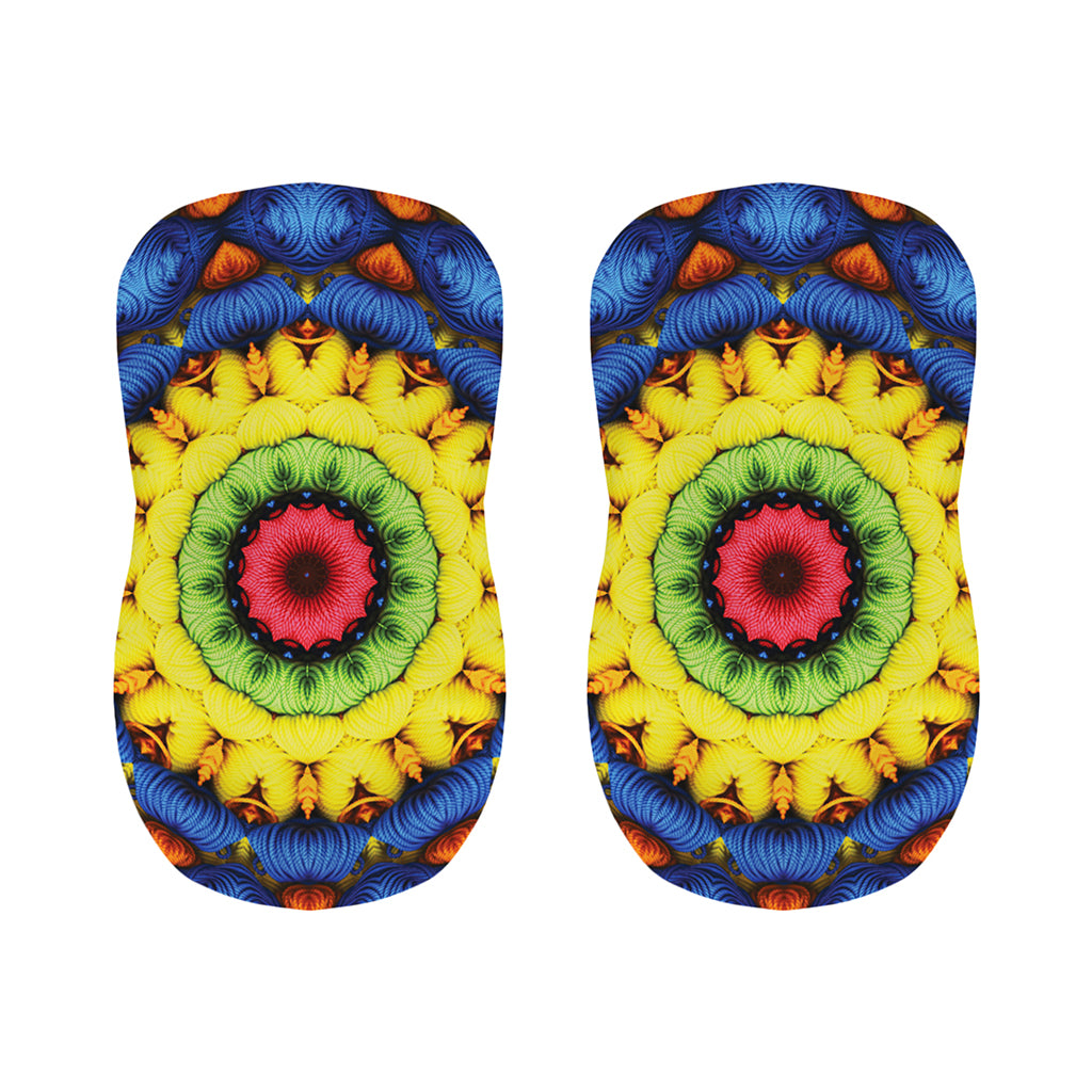 Colorful Kaleidoscope Print Bar Stool Covers