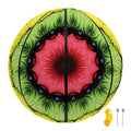 Colorful Kaleidoscope Print Basketball