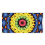 Colorful Kaleidoscope Print Beach Towel