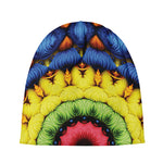 Colorful Kaleidoscope Print Beanie