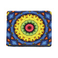 Colorful Kaleidoscope Print Bifold Wallet