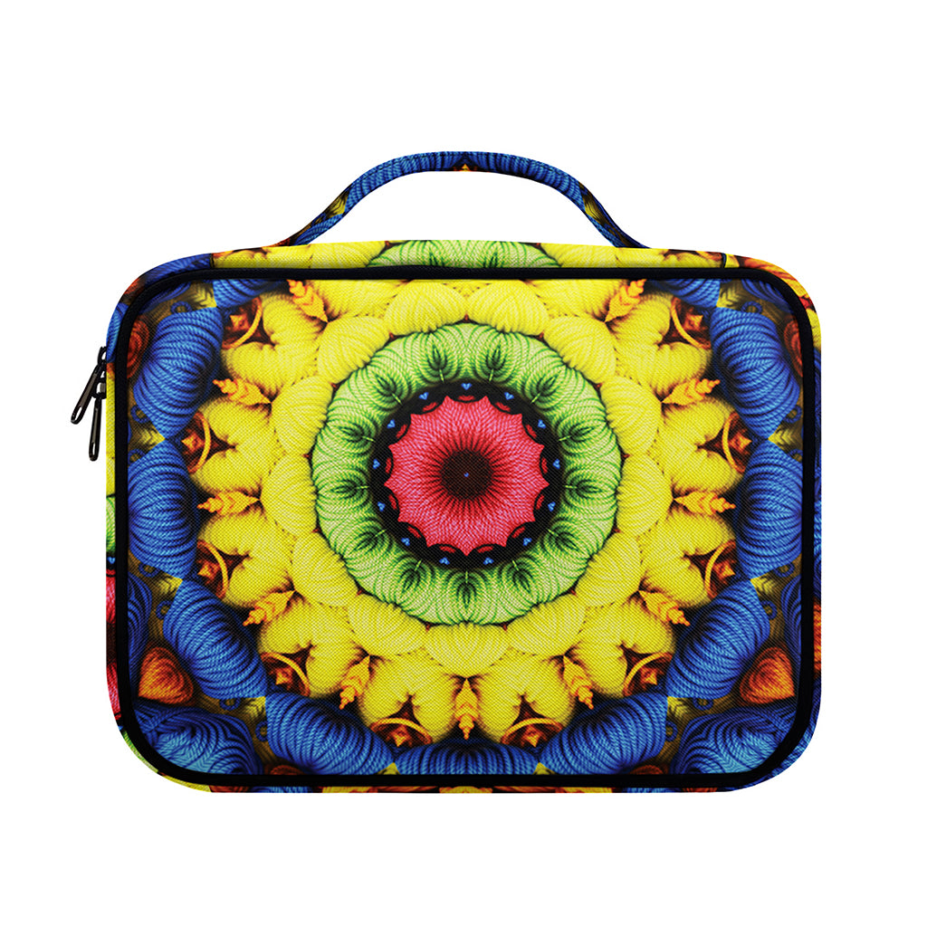 Colorful Kaleidoscope Print Briefcase Bible Bag