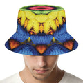 Colorful Kaleidoscope Print Bucket Hat