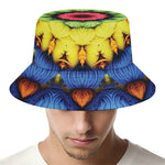 Colorful Kaleidoscope Print Bucket Hat