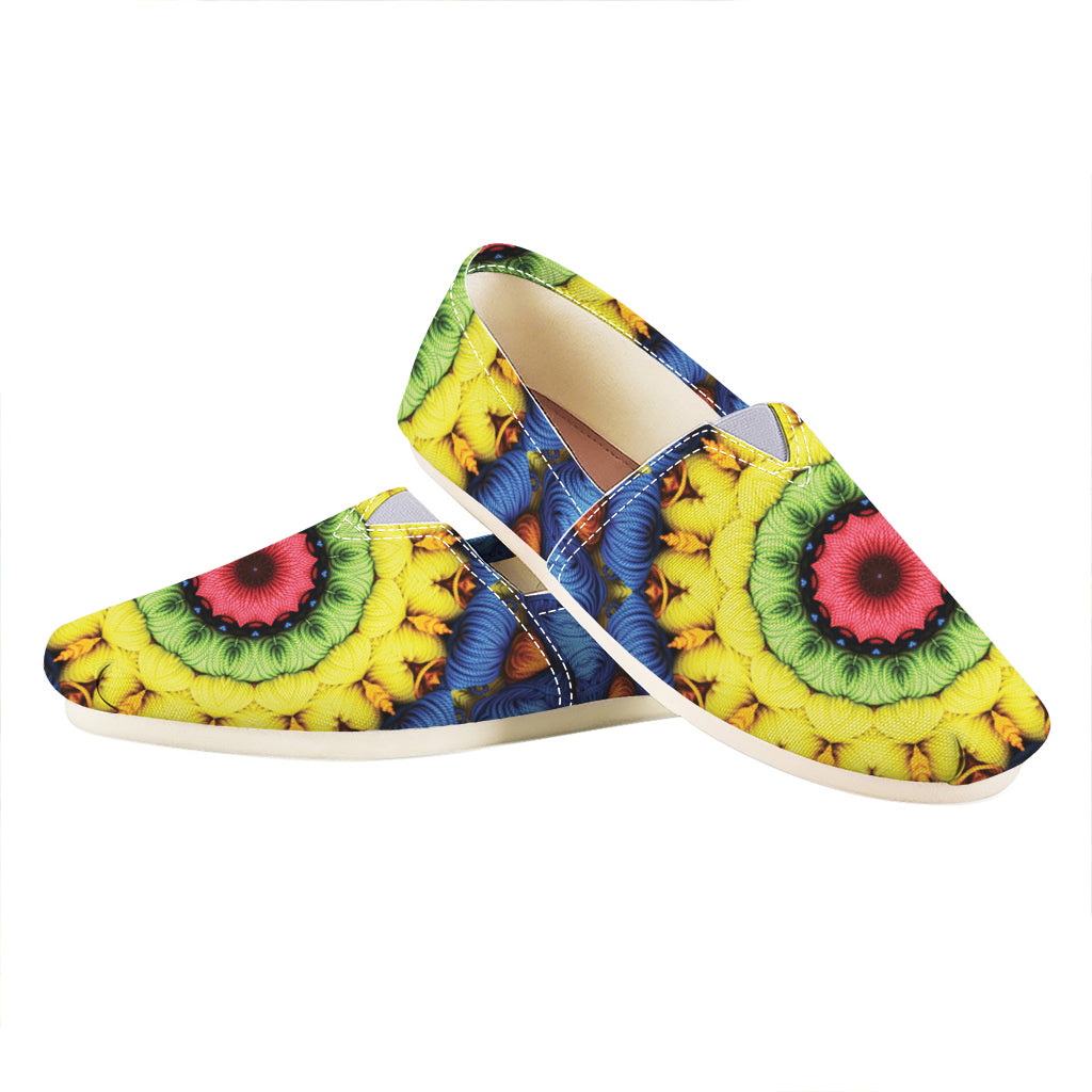 Colorful Kaleidoscope Print Casual Shoes