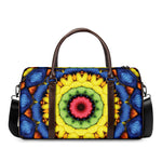 Colorful Kaleidoscope Print Duffle Bag