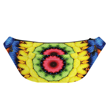 Colorful Kaleidoscope Print Fanny Pack