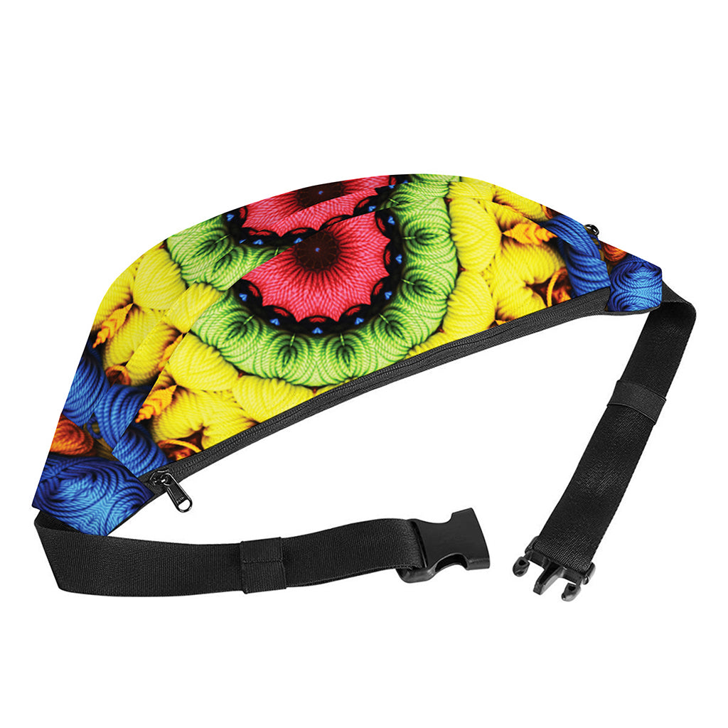 Colorful Kaleidoscope Print Fanny Pack