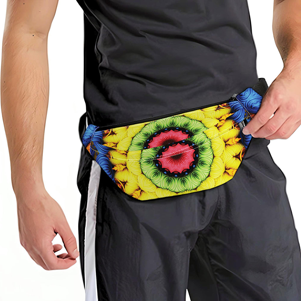 Colorful Kaleidoscope Print Fanny Pack