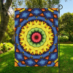 Colorful Kaleidoscope Print Garden Flag