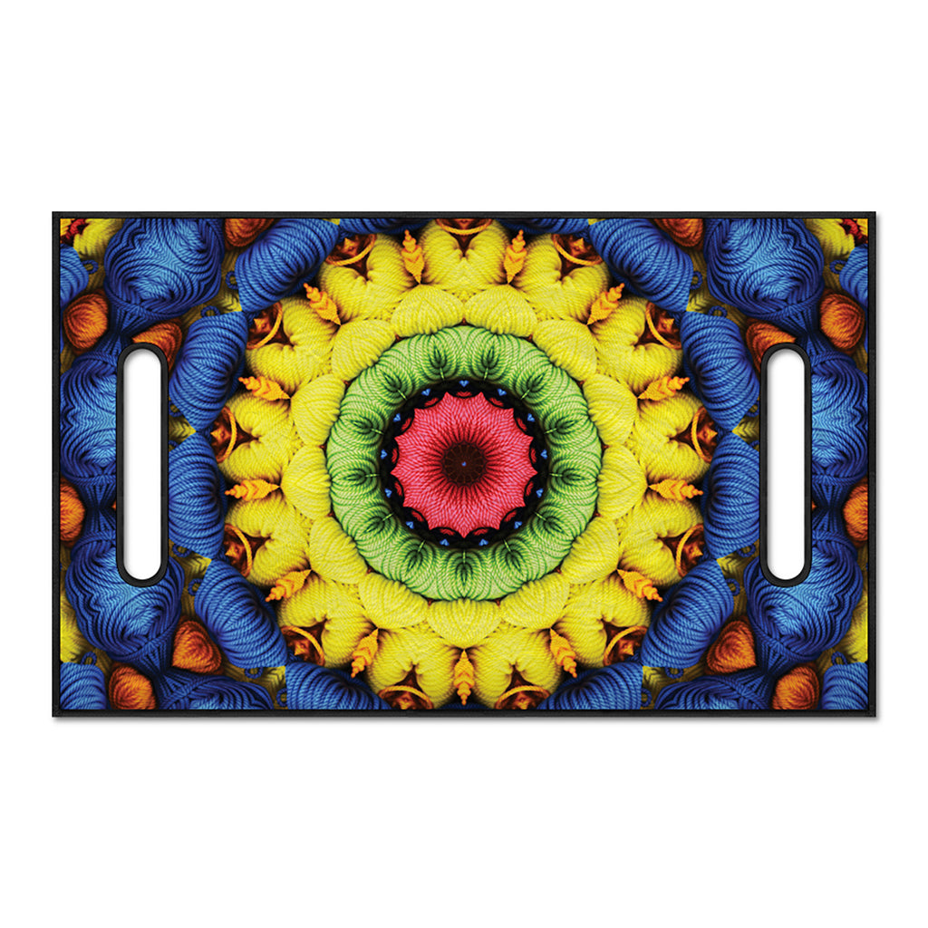 Colorful Kaleidoscope Print Golf Cart Seat Cover