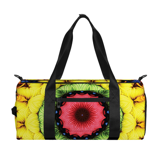 Colorful Kaleidoscope Print Gym Bag