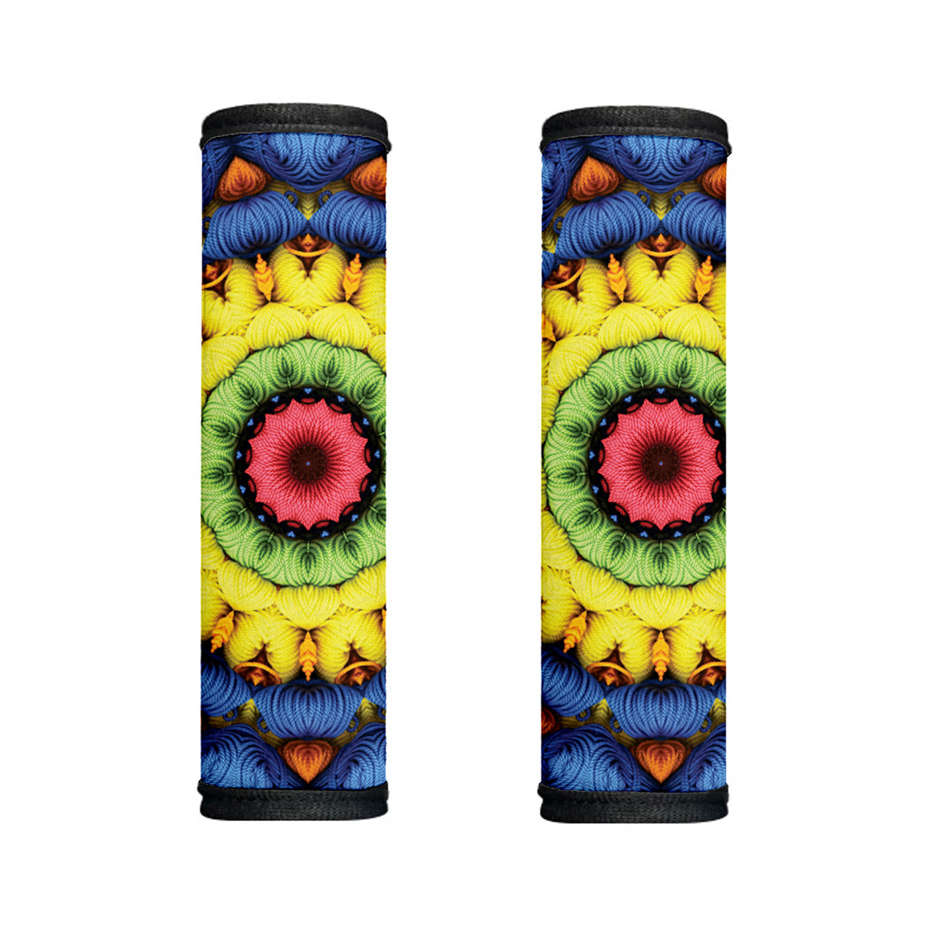 Colorful Kaleidoscope Print Handle Covers