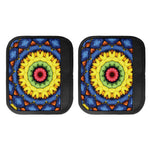 Colorful Kaleidoscope Print Handle Covers