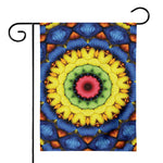 Colorful Kaleidoscope Print House Flag