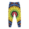 Colorful Kaleidoscope Print Jogger Pants