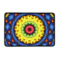 Colorful Kaleidoscope Print Kitchen Mat