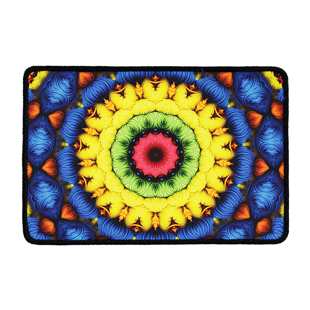 Colorful Kaleidoscope Print Kitchen Mat