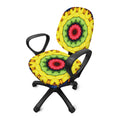 Colorful Kaleidoscope Print Office Chair Cover