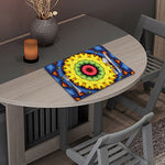Colorful Kaleidoscope Print Placemat
