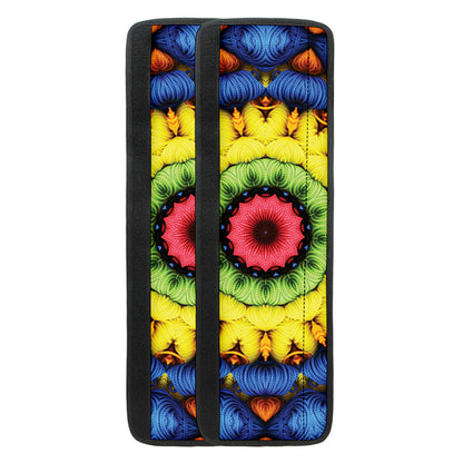Colorful Kaleidoscope Print Refrigerator Handle Covers