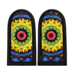 Colorful Kaleidoscope Print Skillet Handle Cover